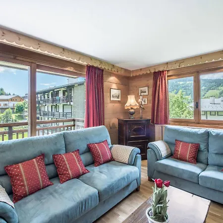 Confort 2 Chambres, Cheminee, Balcon, Garage - Rochebrune - Fr-1-453-195 Apartmán Megève